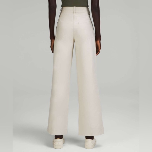 Lululemon City Sleek 5 Pocket High-Rise Wide Leg Pant - size 25 - Picture 2 of 5